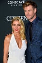 Chris Hemsworth & Elsa Pataky Royalty Free Stock Photo