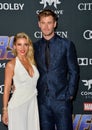 Chris Hemsworth & Elsa Pataky Royalty Free Stock Photo