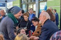 Chris Martin and John Williams at Gustavo Dudamel Hollywood Walk of Fame Star Unveiling Ceremony Royalty Free Stock Photo