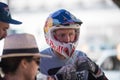 Chris Pfeiffer stunt riding his electric motorbike