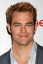 Chris Pine arrives at the Paramount Studios Presentation at CinemaCom 2012 Royalty Free Stock Photo
