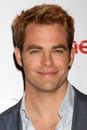 Chris Pine arrives at the Paramount Studios Presentation at CinemaCom 2012