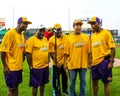 Chris Tucker, Gerald Levert, Johnny Gill, Smokey Robinson and Jeffrey Osborne Royalty Free Stock Photo