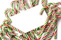 Chrismas Candy Cane Notecard or Invitation