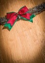 Chrismas red bow