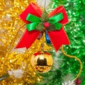 Chrismas ribbon Royalty Free Stock Photo