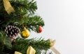 Chrismas tree White Background Royalty Free Stock Photo