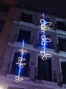 Chrismast lights in Madrid
