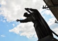 Christ bearing His cross, Holy Cross Church, Warsaw Royalty Free Stock Photo