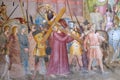 Christ Carrying the Cross, detail from Passion and Resurrection of Christ, fresco in Santa Maria Novella church in Florence