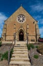 Christ Church anglican church in Castlemaine Royalty Free Stock Photo