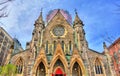 Christ Church Cathedral in Montreal, Canada Royalty Free Stock Photo