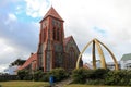 Christ Church Cathedral in Port Stanley, Falkland Islands Royalty Free Stock Photo