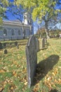 Christ Church Cemetery, Cambridge, Massachusetts Royalty Free Stock Photo