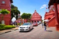 Christ Church & Dutch Square in Malacca City Royalty Free Stock Photo