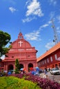 Christ Church & Dutch Square in Malacca City Royalty Free Stock Photo