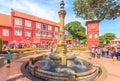 Christ Church & Dutch Square in Malacca, Malaysia. Royalty Free Stock Photo