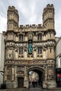 Christ Church Gateway, Canterbury, England Royalty Free Stock Photo