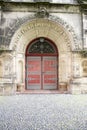 Christ Church Kassel - Door for Emperor Royalty Free Stock Photo