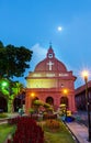 Christ Church Malacca and Dutch Square Royalty Free Stock Photo