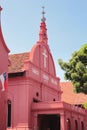 Christ church in Malacca / Melaka, Malaysia Royalty Free Stock Photo