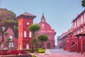 Christ Church Melaka in Malacca, Malaysia Royalty Free Stock Photo