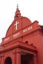 Christ Church Melaka, Malacca, Malaysia Royalty Free Stock Photo