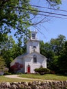 Christ Church Rochdale ma (gothic style architeture. 1825 Royalty Free Stock Photo