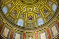 Christ Dome Basilica Saint Stephens Cathedral Budapest Hungary Royalty Free Stock Photo