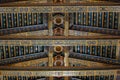 Christ fresco inside Monreale cathedral near Palermo