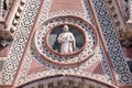 Christ Giving a Blessing, Portal of Florence Cathedral