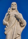 Christ of Havana is a statue by Jilma Madera that overlooks the Royalty Free Stock Photo