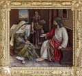 Christ in the House of Mary and Martha Royalty Free Stock Photo