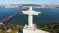 Christ the King Lisbon Portugal Royalty Free Stock Photo