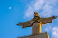 Christ the King monument in Lisbon, Portugal Royalty Free Stock Photo