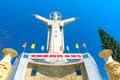 Christ the King, a statue of Jesus Royalty Free Stock Photo