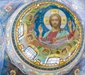 Christ Pantocrator, Mosaic in Church of the Savior, St Petersburg