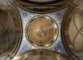 Greek Orthodox catholicon.  Church of the Holy Sepulchre. Jerusalem Royalty Free Stock Photo