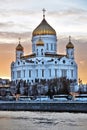 Christ the Redeemer Church in Moscow, Russia Royalty Free Stock Photo