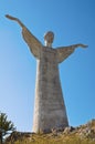 Christ the Redeemer of Maratea. Basilicata. italy.