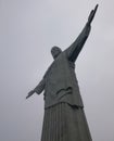 Christ the Redeemer, religious symbol of Christianity in Monochromatic