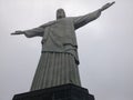 Christ the Redeemer in Rio de Janeiro, Brazil. Religious symbol of Christianity