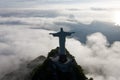 Christ Redeemer statue, Corcovado, Rio de Janeiro, Brazil Royalty Free Stock Photo