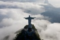 Christ Redeemer statue, Corcovado, Rio de Janeiro, Brazil Royalty Free Stock Photo