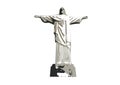 Christ the Redeemer statue vector illustration clip art