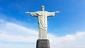 Christ the Redeemer Statue in Rio de Janeiro, Brazil Royalty Free Stock Photo