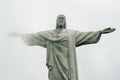 The Christ the Redeemer statue a top the Corcovado Mountain in Rio de Janeiro, Brazil. Royalty Free Stock Photo