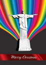 Christ the Redeemer - xmas card