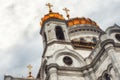 Christ the Savior Cathedral - the main cathedral of the Russian Royalty Free Stock Photo