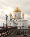 Christ the Savior Church in Moscow, Russia Royalty Free Stock Photo